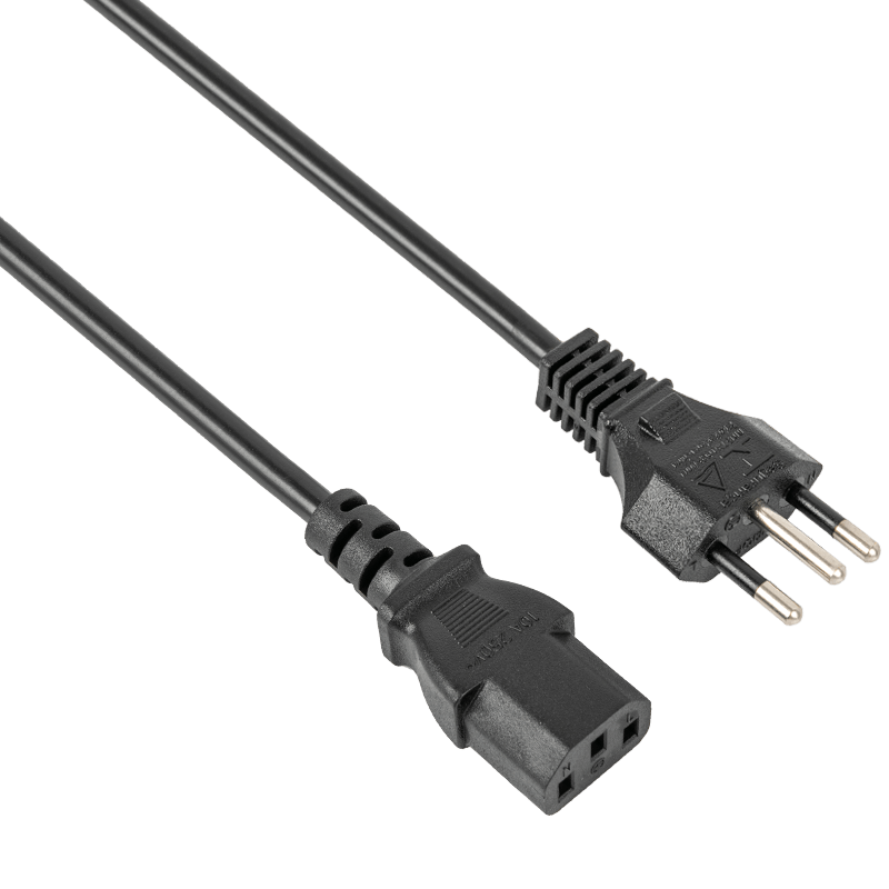 Prise d'alimentation D17 12/16A 250V Brésil INMETRO