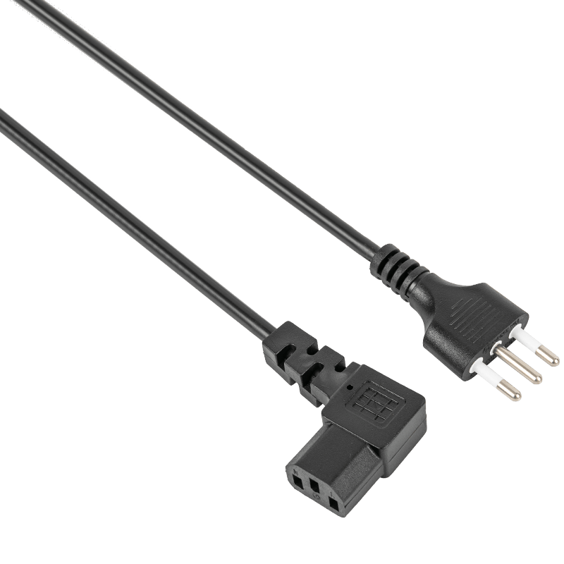 Prise d'alimentation D08 10A 250V Italie IMQ
